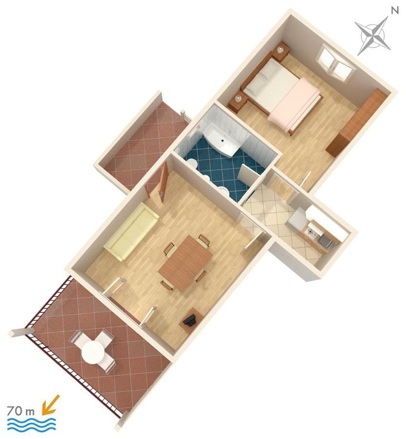 Apartments By The Sea Orebic, Peljesac - 269 Exterior foto
